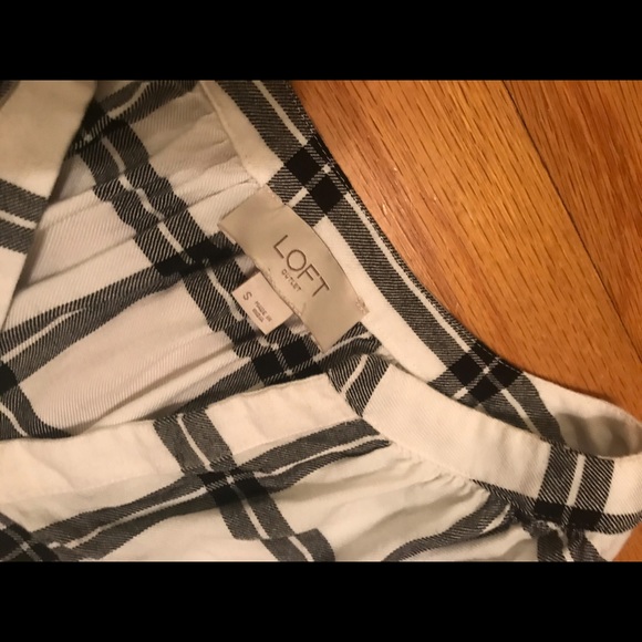 Loft Plaid Blouse - Picture 3 of 3